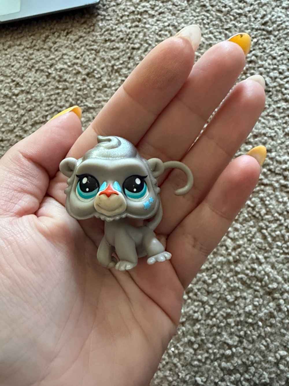 BABOON #G7 #98 - Authentic Littlest Pet Shop - Hasbro LPS